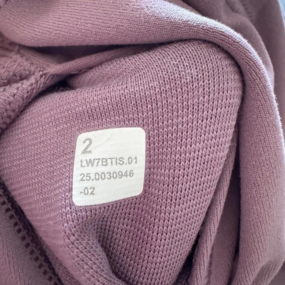 Lululemon Align Biker Short High Rise 6” Lavender Lux Size 2 NWT - Picture 6 of 6